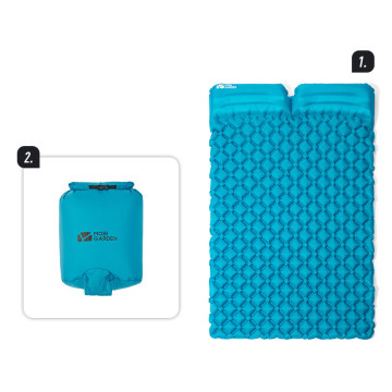 Mobi Garden Outdoor Camping Lều Pad - Tấm sàn bãi biển chống ẩm di động &amp; Bóng ngủ Bấm