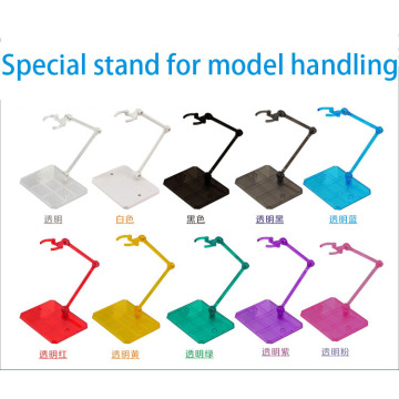 10 Pcs Action Figure Base Suitable Display Stand Bracket for 1/144 1/100 Hg/rg Sd Rabot/animation Stage Act Suit