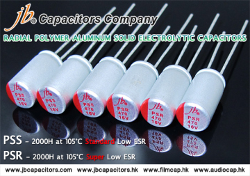 Radial Polymer Aluminum Electrolytic Capacitors