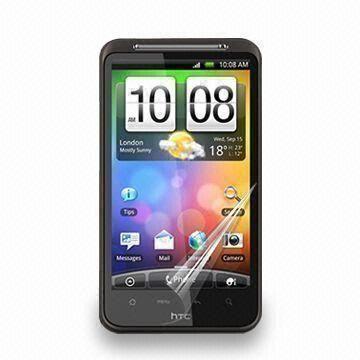 Transparent Screen Protector for HTC Chacha, Made of Japanese PET Materials