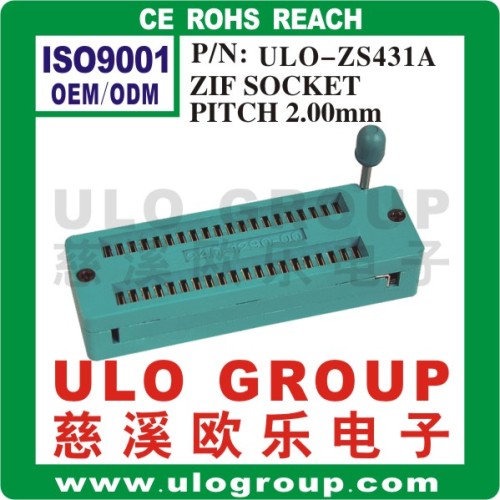 zif socket 40 pin manufacturer/supplier/exporter
