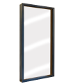 Custom large aluminum fixed tempered laminated glass window