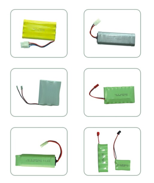 Ni-MH Battery Pack 2/3ap-8.4V 1100mAh for Electric Tools, Electric Toys, Battery, Protable DVD, Electric Tools, Alarm System, Rechargeable Battery