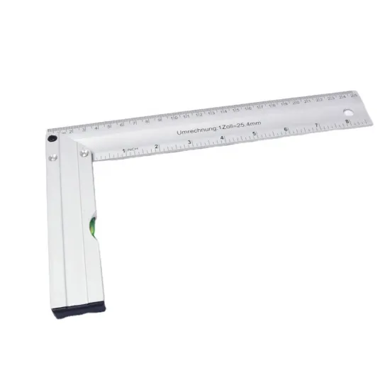 DR-1103013: Comprehensive Guide to 90 Degree Try Angle Square Combination Rulers Made of Aluminum Alloy