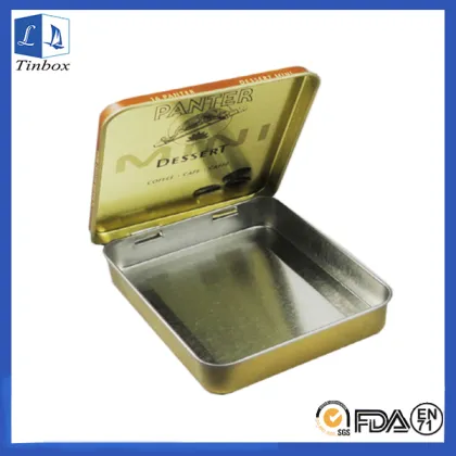 Rectangular Plain Camel Cigarette Tin Box