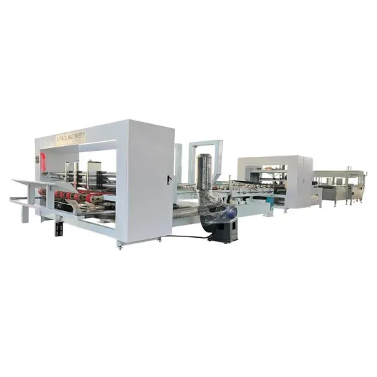 Automatic Carton Box Folder Gluer Machine for Sale