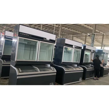 Horizontal Chest Freezer for Supermarket Refrigeration