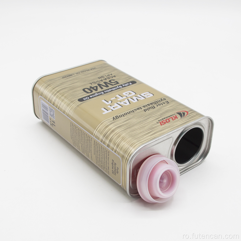 Cutii metalice patrate cu capac pentru gura