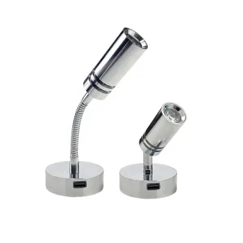12V 24V RV Reading Light with USB Charger - Interior Touch Control