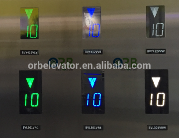 Elevator segment LED display