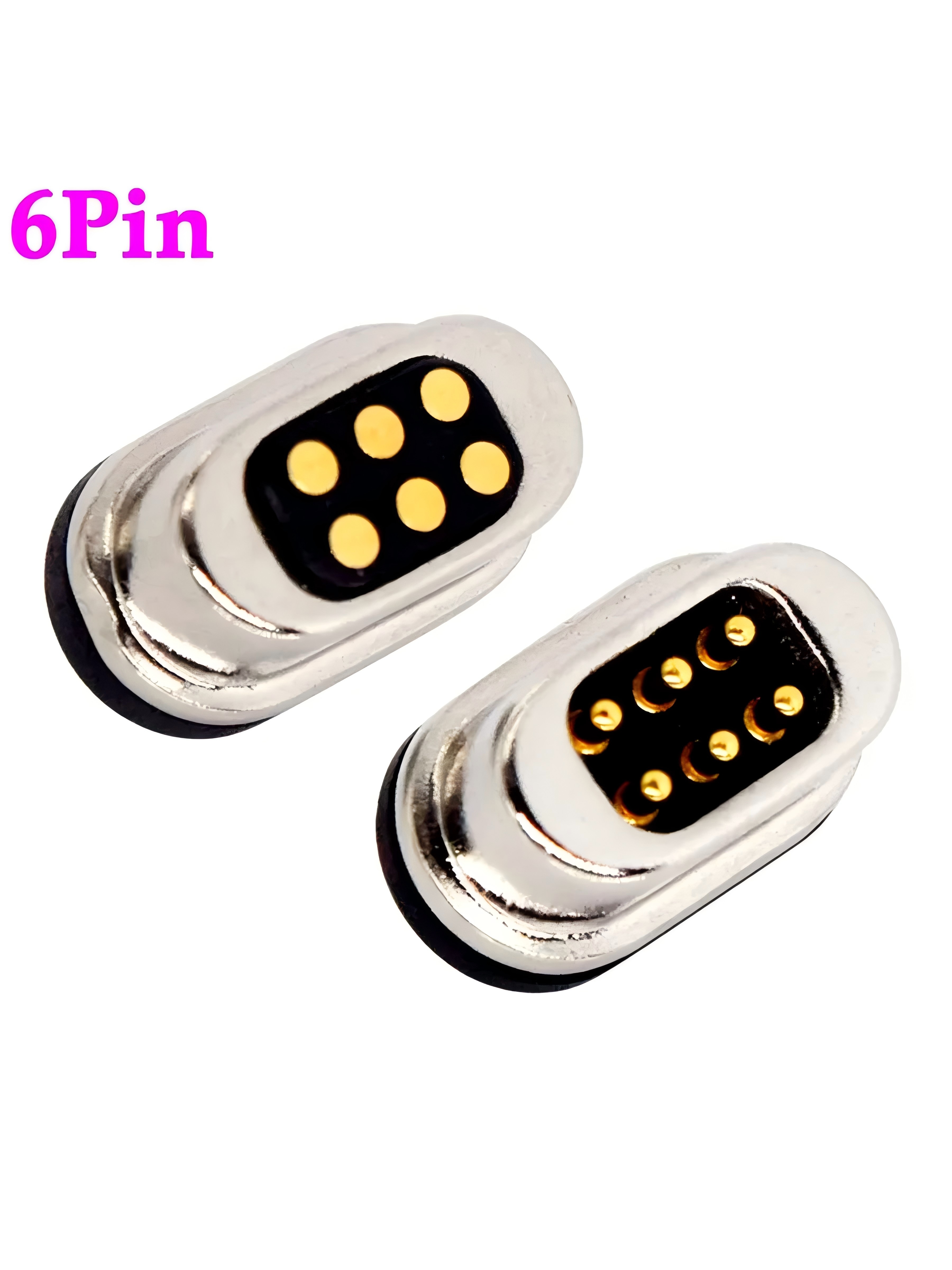 6pin magnetic connector