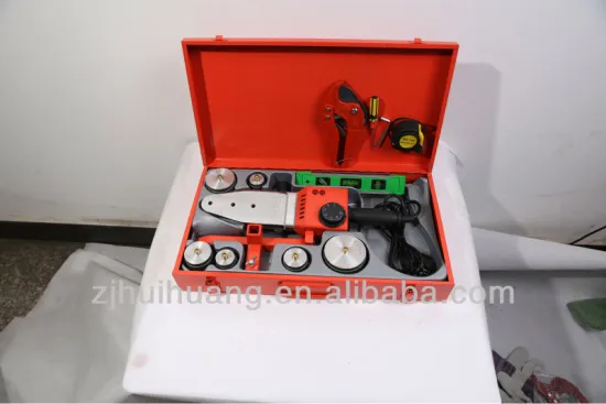HT63-A6 PPR welding machine set/pvc pipe machine/plastic pipe butt joint welding machine