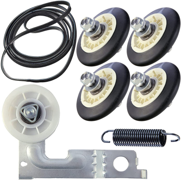 Replacement Drum Roller Kit for Whirlpool and Maytag Dryers - 4581EL2002C