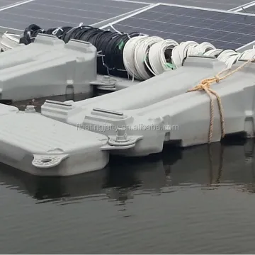 Solar Float Panel Station: Plastic Pontoons and Accommodations