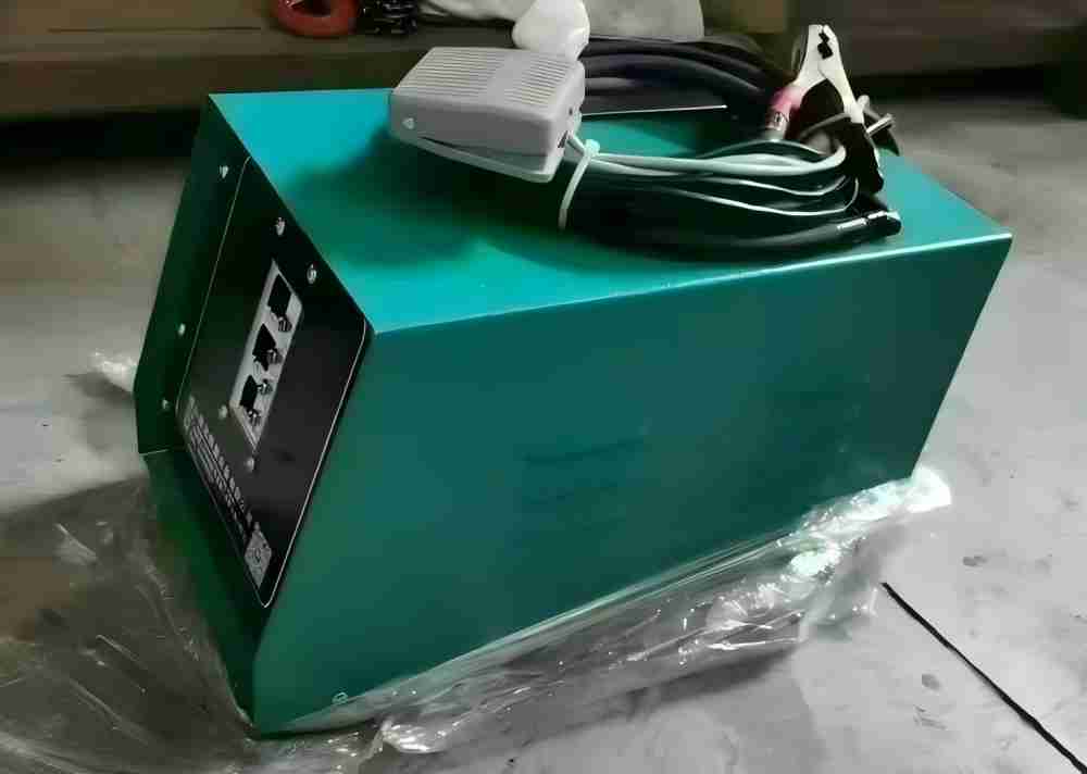 Easy operation pulp mould spot melding machine