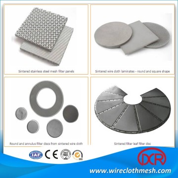 stainless steel filter screen discs/woven cloth /industrial filter