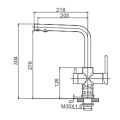 Seawave dual fonksiyona Kitchen mixer