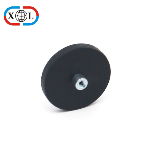 High Grade Neodymium Rubber Coated Pot Magnet