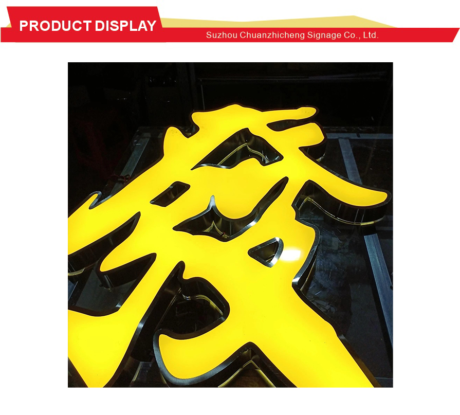 Durable Stainless Steel LED Signs