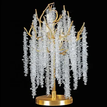 Modern Tree Branch Style Desk Lamp: Artistic Decoration for Bedroom and Living Room