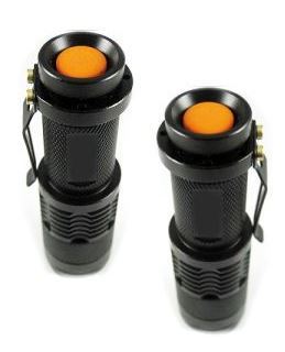 Boust Zoomable Adjustable Focus Flashlight, LED Torch Bst- Aalg