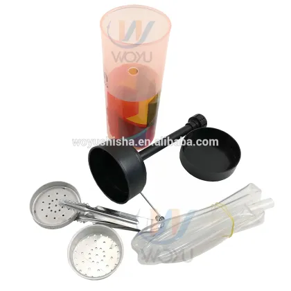 Disposable easy carry ABS shisha cup mini small hookah cup