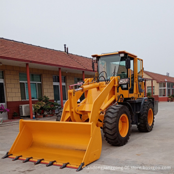 China SDJG 4-Ton Cheap Plant Machinery 4-Wheel Drive Loader JG-940 with Auger Attachment