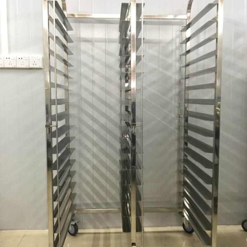 Industrial Stainless Steel or Aluminum Bread Bun Pan Rack