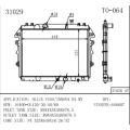 Radiatore per Toyota Hi-Lux Vigo/Innova OEM 16400-OL120