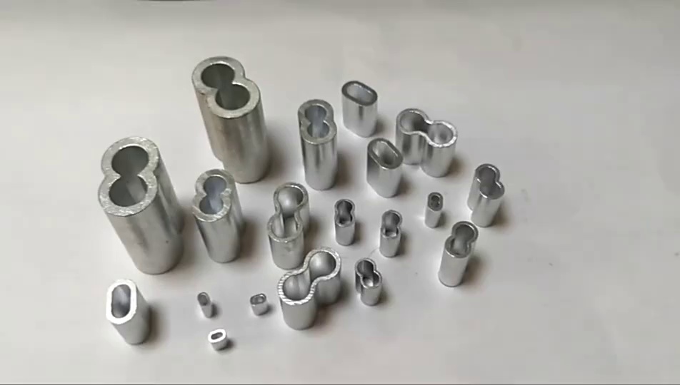 DIN3093 Oval Aluminum Ferrules for Wire Rope Cable