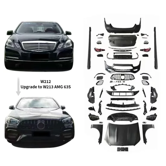 Full Set Car Facelift Kit for Mercedes Benz E-Class W212 09-14 to W213 E63s AMG 2021