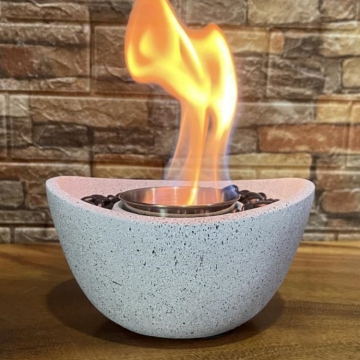 Custom Chinese Gold Ingot Design Mini Smokeless Fire Pit Heater