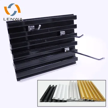 LENWA Extrusion Factory Slat Wall Display: Ultimate Modular Wall Storage Slatwall Panel