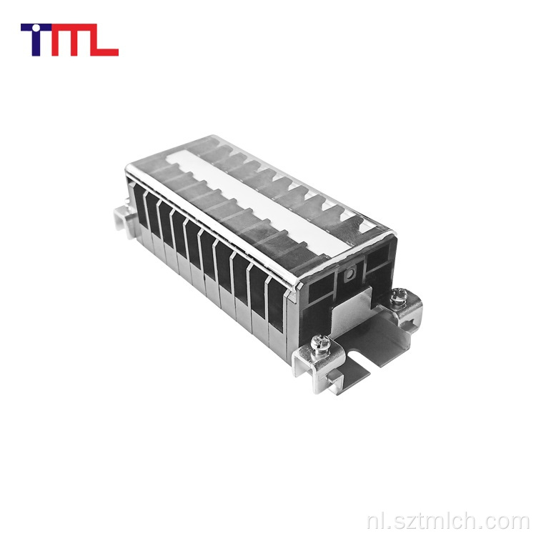 Veilige en hoge temperatuurbestendige vermogensklemmen