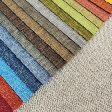 Tissu décoratif en lin intérieur doux