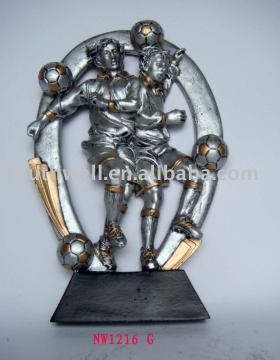 poly resin  trophy &amp; Resin awards (football players)
