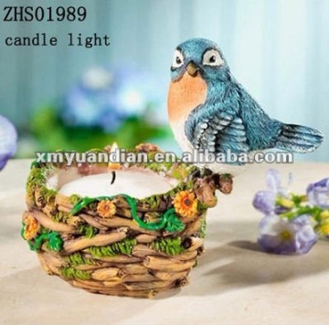 bird candle holder