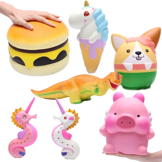 Custom Wholesale OEM Kawaii Promotional Slow Rising Toys Set