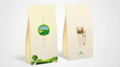Kraft Paper Pouch For Rice Packaging
