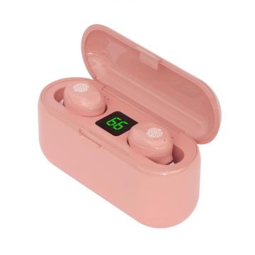 2000mAh के साथ स्पोर्ट वायरलेस ऑडीफोनोस F9 TWS EARBUDS