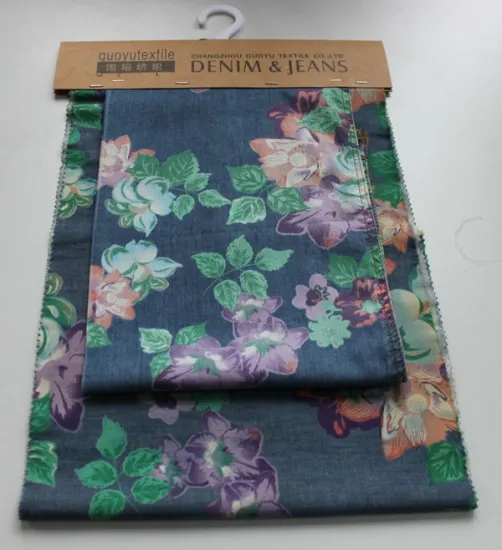 cotton and polyester wholesale denim fabric