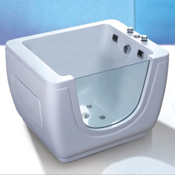 Freestanding Baby Bath Tub with Thermometer