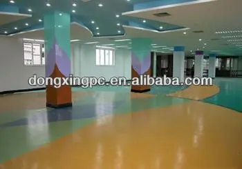Plastic Pvc Garage Flooring , Pvc Flooring