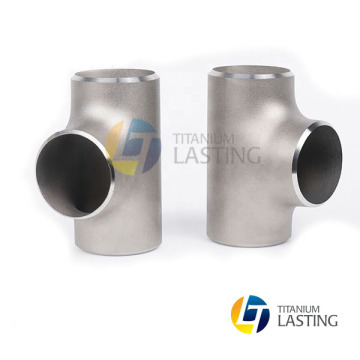 Titanium Lateral Tee Pipe Fitting Reducing Tee