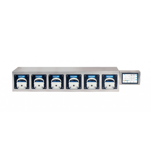 Multi channels Liquid Dispensing For Peristaltic Pump