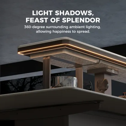 Modern Luxury Nodirc Multifunctional Smart Dining Table