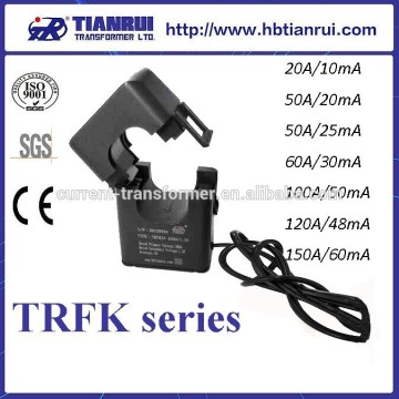Measuring toroidal small transformer split core current transformer