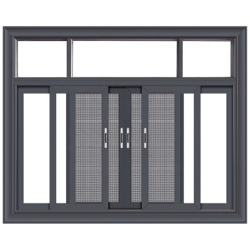 Aluminum Sliding Balcony Windows and Doors - Double Glass Sliding Window