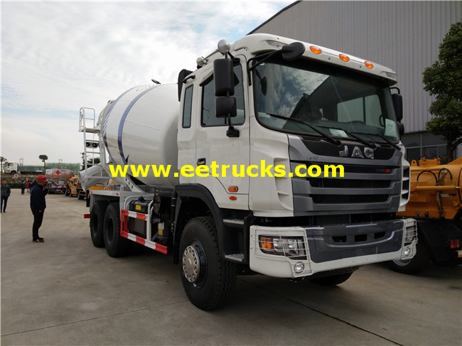 JAC 10 Wheel 12m3 Concrete Mixing Trucks