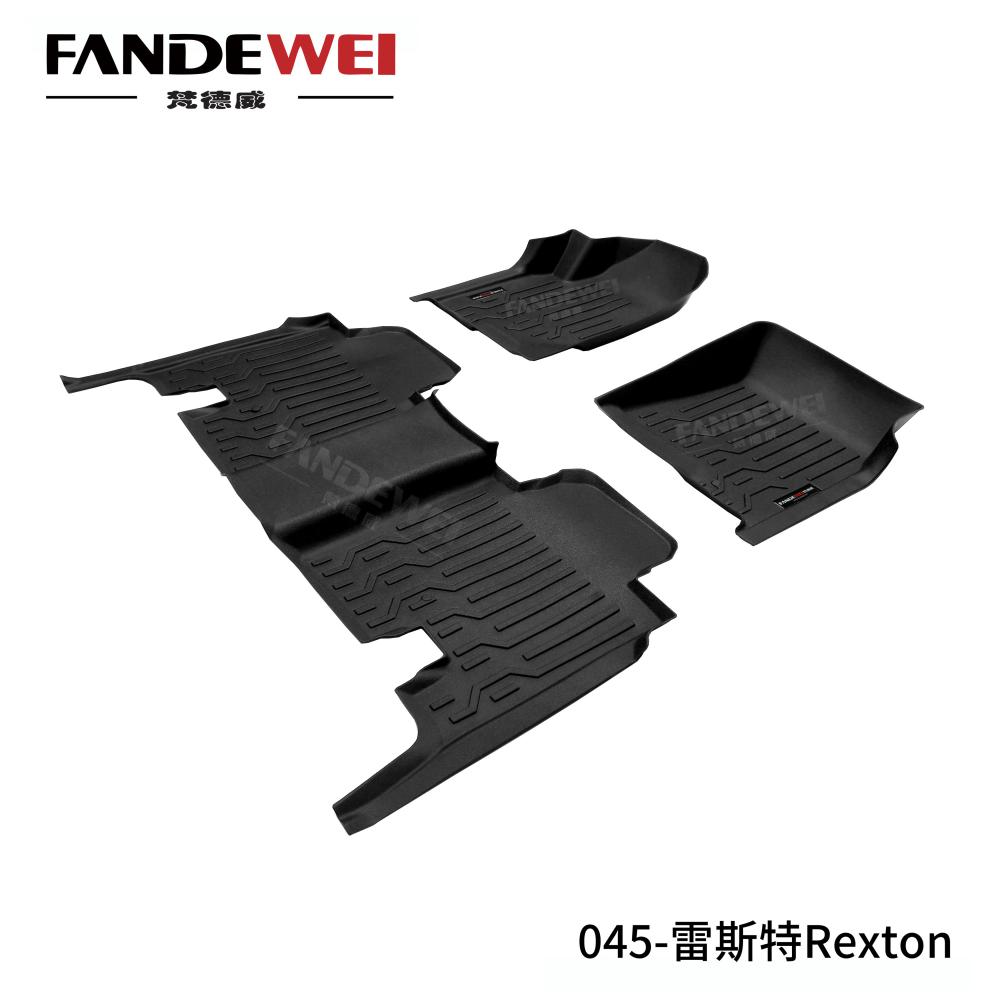 Wear-Resistenance TPV Car Matte für Ssangyong Rexton